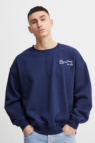 !Solid Sweatshirt Pullover 'Edyn' in Blau: predná strana