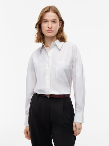Chemisier TOMMY HILFIGER en blanc : devant