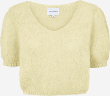 americandreams Pullover 'Lolanda' in Gelb: Vorderseite