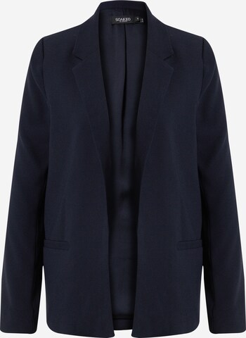 SOAKED IN LUXURY Blazer 'Shirley' in Blue: front