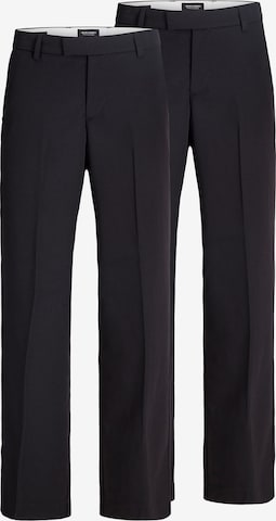 Regular Pantalon à plis 'JPSTBILL' JACK & JONES en noir : devant