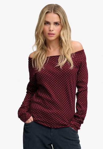 T-shirt 'BARDOT' Superdry & Co en rouge : devant