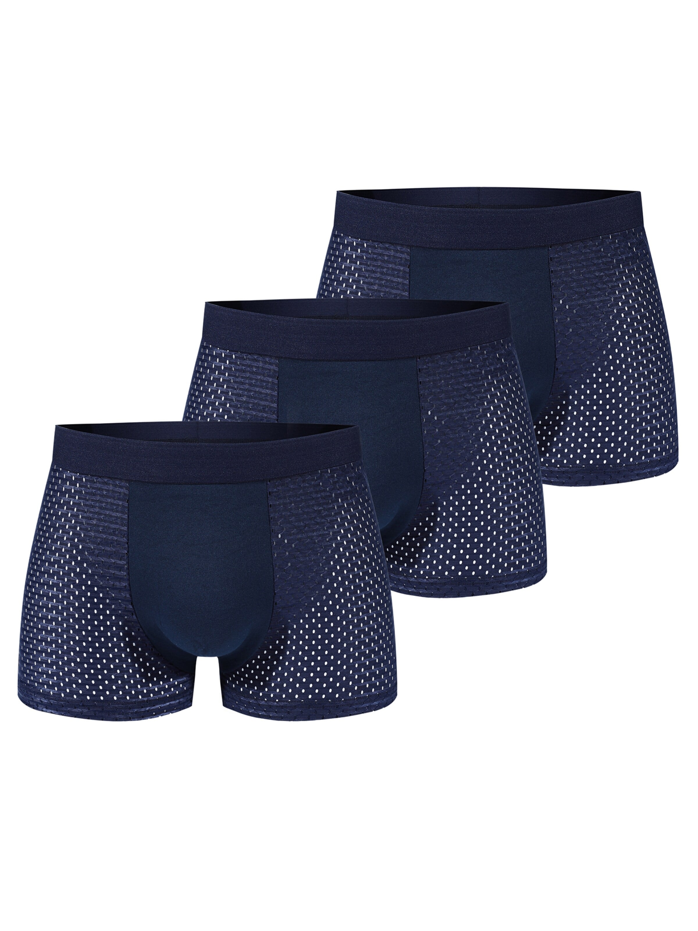 ALLTHEMEN Boxer shorts 'Freiraum' in Blue: front