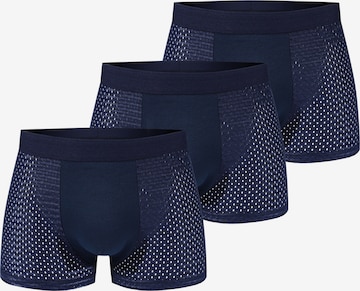 ALLTHEMEN Boxer shorts 'Freiraum' in Blue: front