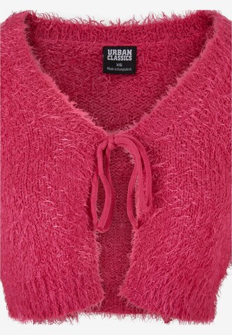 Cardigan Urban Classics en rose