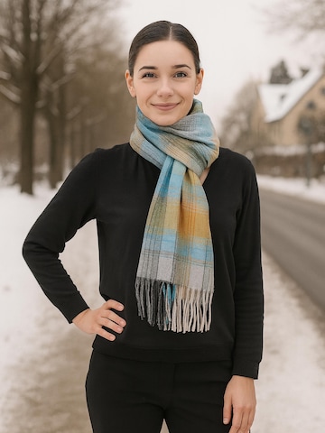 COLLEZIONE ALESSANDRO Schal 'Manchester' in Blau