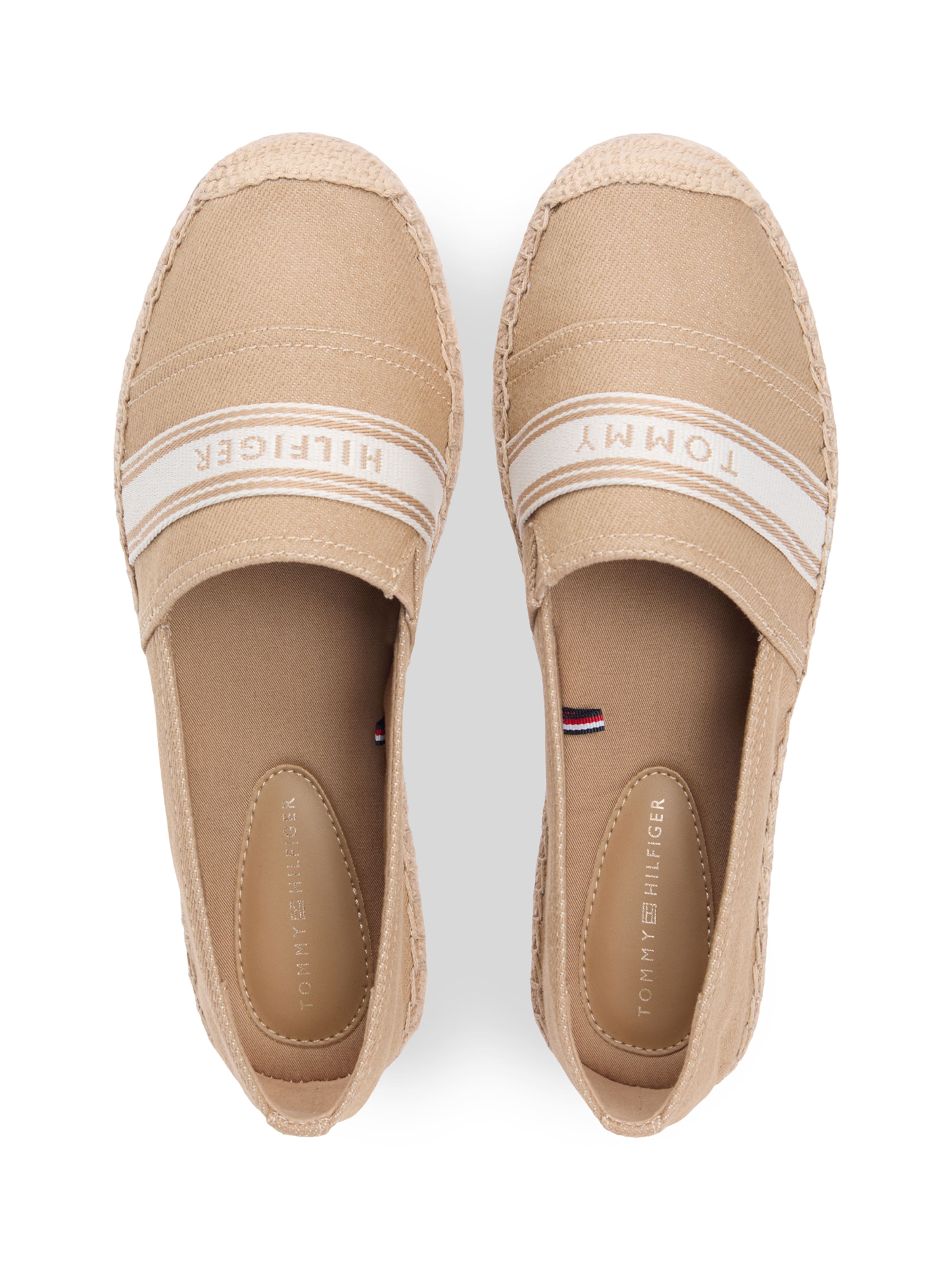 TOMMY HILFIGER Espadrilles - barna