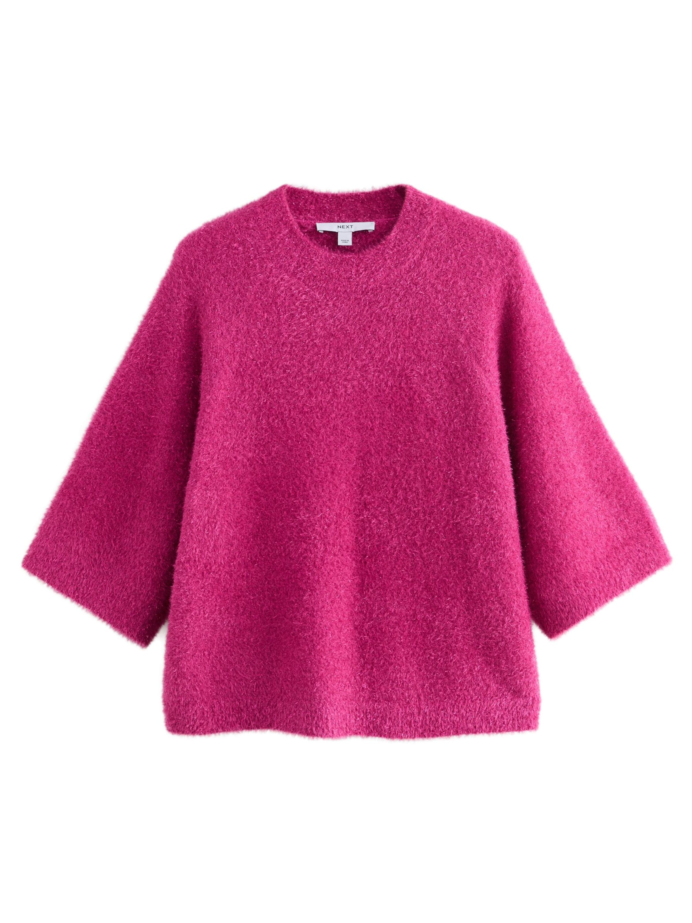 Next Sweter w kolorze różowy: przód