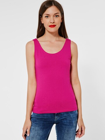 STREET ONE Top 'Anni' in Pink: front