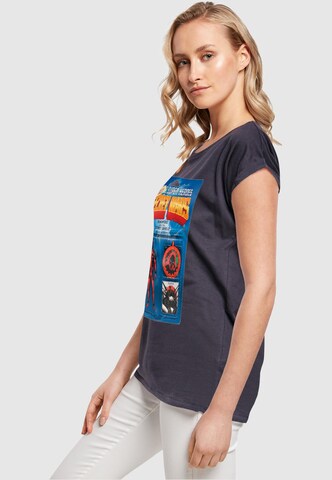 ABSOLUTE CULT T-Shirt 'Deadpool - Secret Wars Action Figure' in Blau