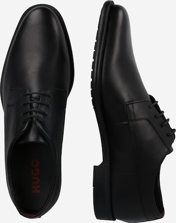 HUGO Red - Zapatos con cordón 'Kyron Derb' en negro