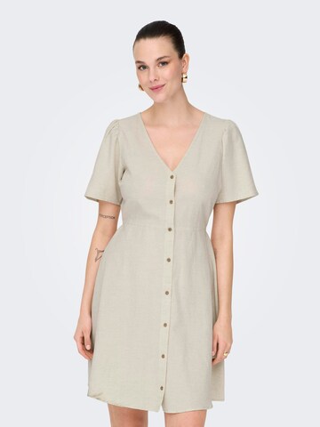 ONLY Shirt dress 'ONLVita' in Grey: front