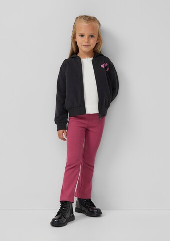 Veste de survêtement s.Oliver en noir