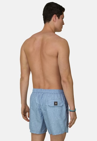 Shorts de bain Boggi Milano en bleu