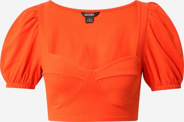 Monki Shirt in Rood: voorkant