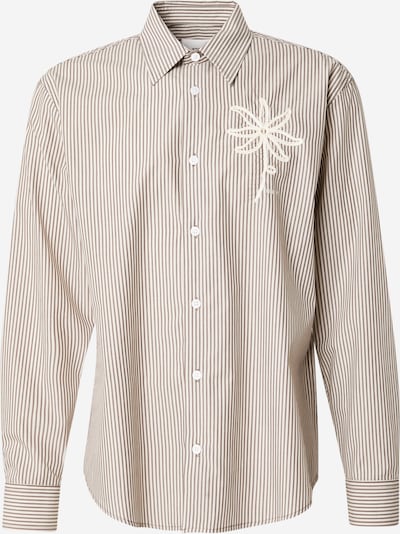 Marškiniai 'Quinsy' iš NN07, spalva – kremo / ruda, Prekių apžvalga