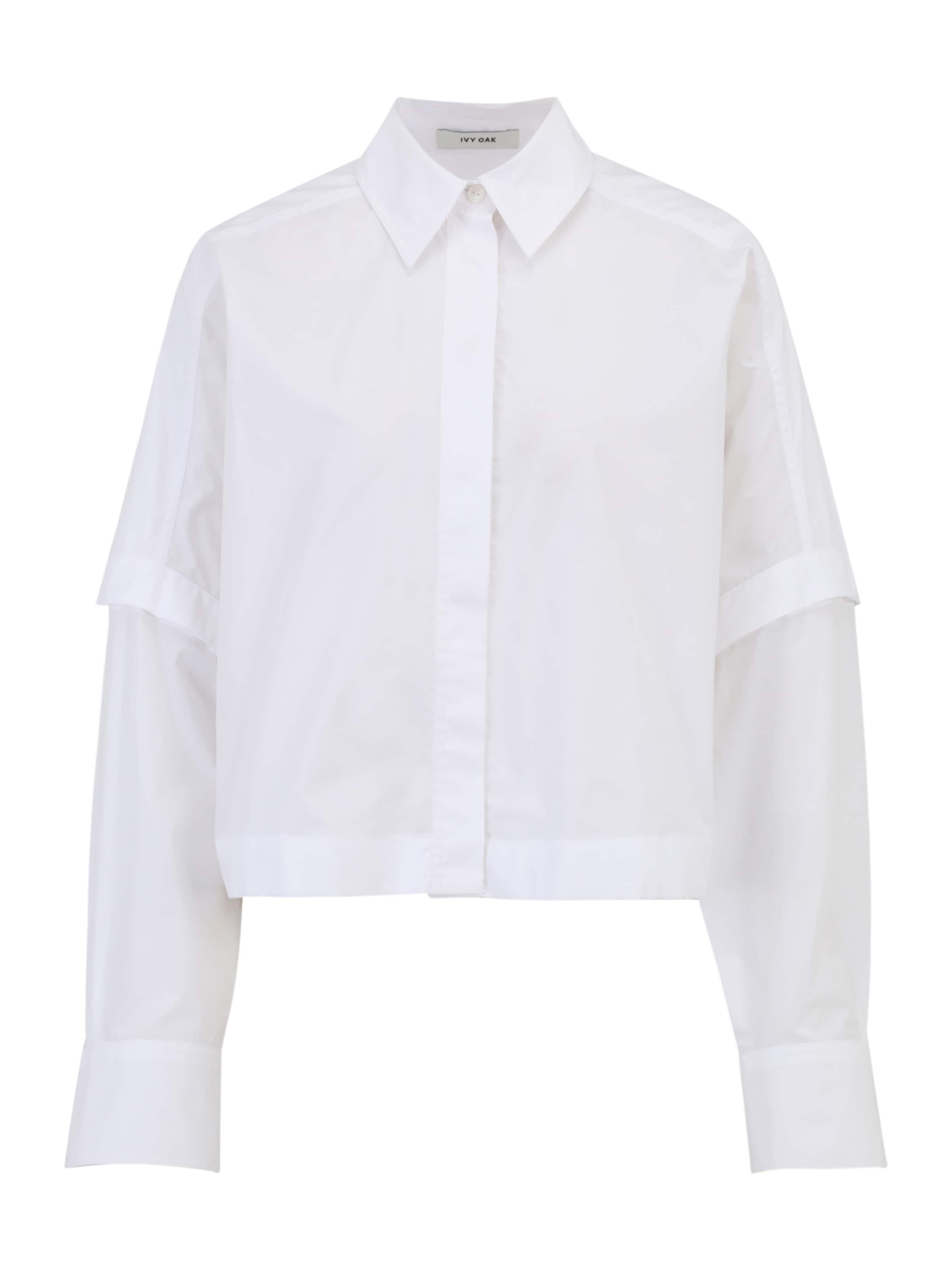 Chemisier 'ELVIRA' IVY OAK en blanc : devant