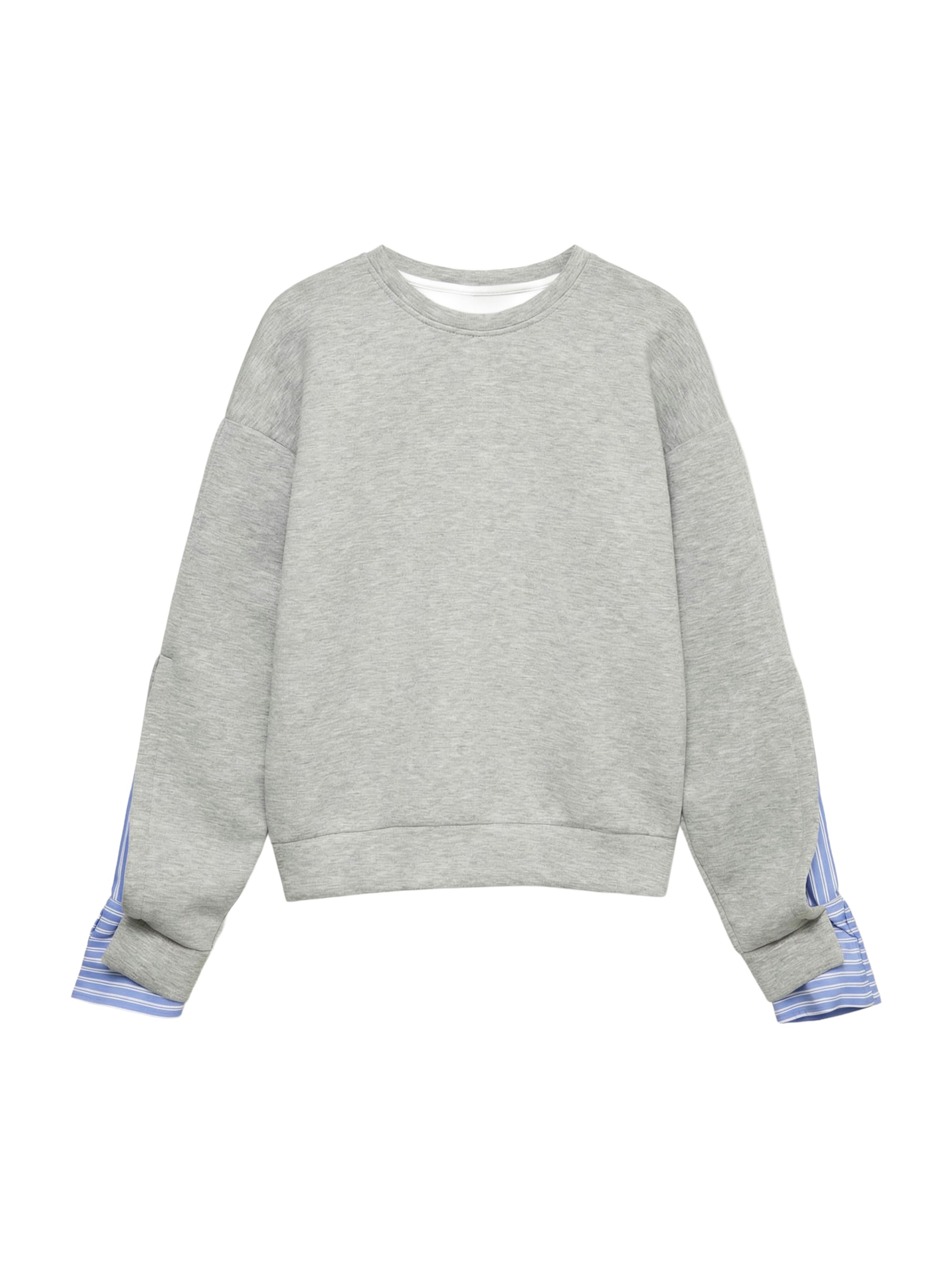 VERO MODA Sweatshirt 'VMMORGAN' in Grey: front