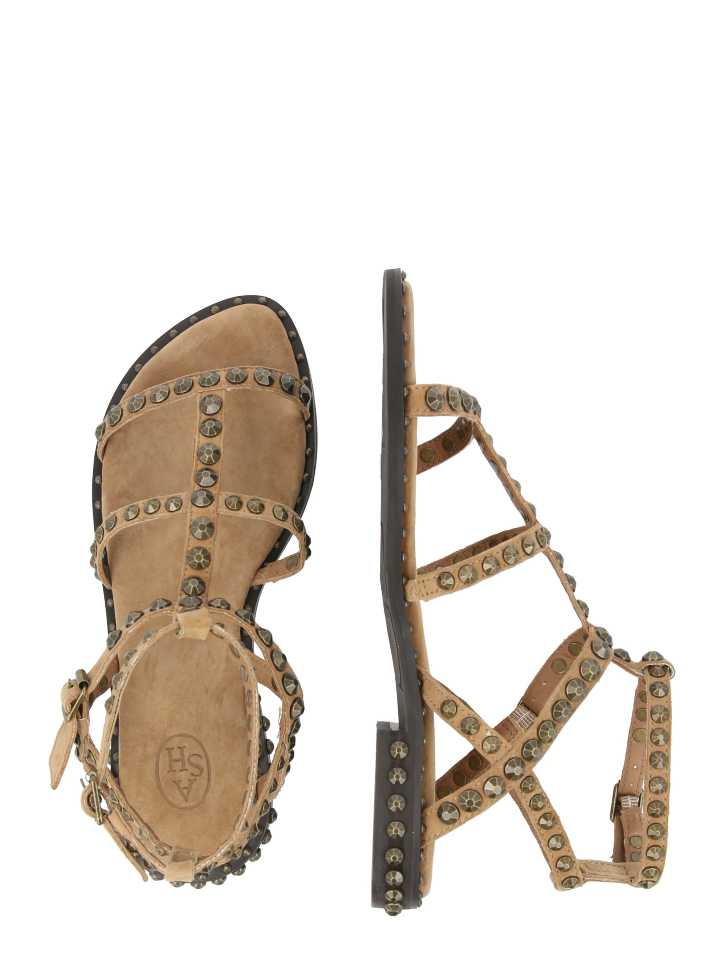 ASH - Sandalias con hebilla 'PRECIOUS04' en marrón