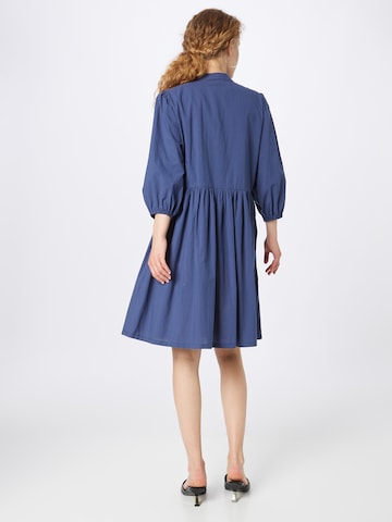 NÜMPH Платье-рубашка 'Nuska' в Синий