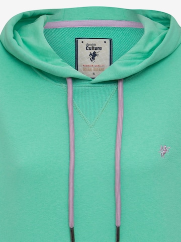 DENIM CULTURE Sweatshirt 'Brooke' in Green