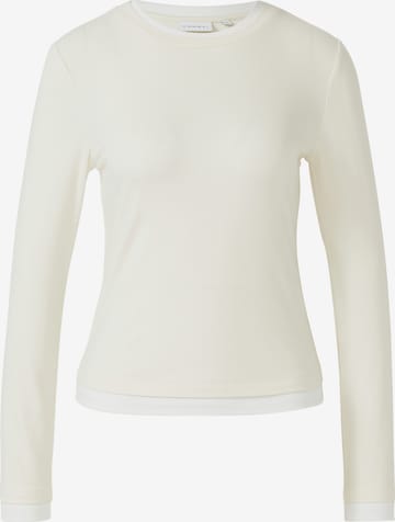 T-shirt COMMA en beige : devant