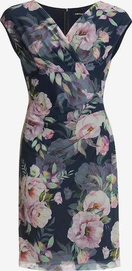 SWING Haljina za ured u morsko plava / golublje plava / roza / bijela, Pregled proizvoda