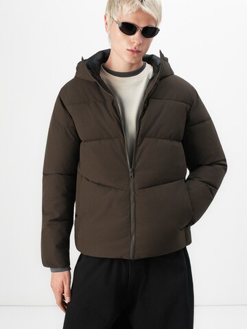 JACK & JONES Vinterjakke 'JJGLOBAL' i brun
