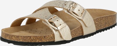 GEOX Zapatos abiertos 'Brionia' en oro, Vista del producto