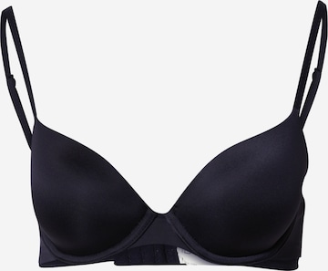 Cotton On Body T-shirt Bra in Black: front