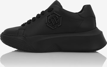 Philipp Plein Platform trainers 'Godzilla' in Black: front