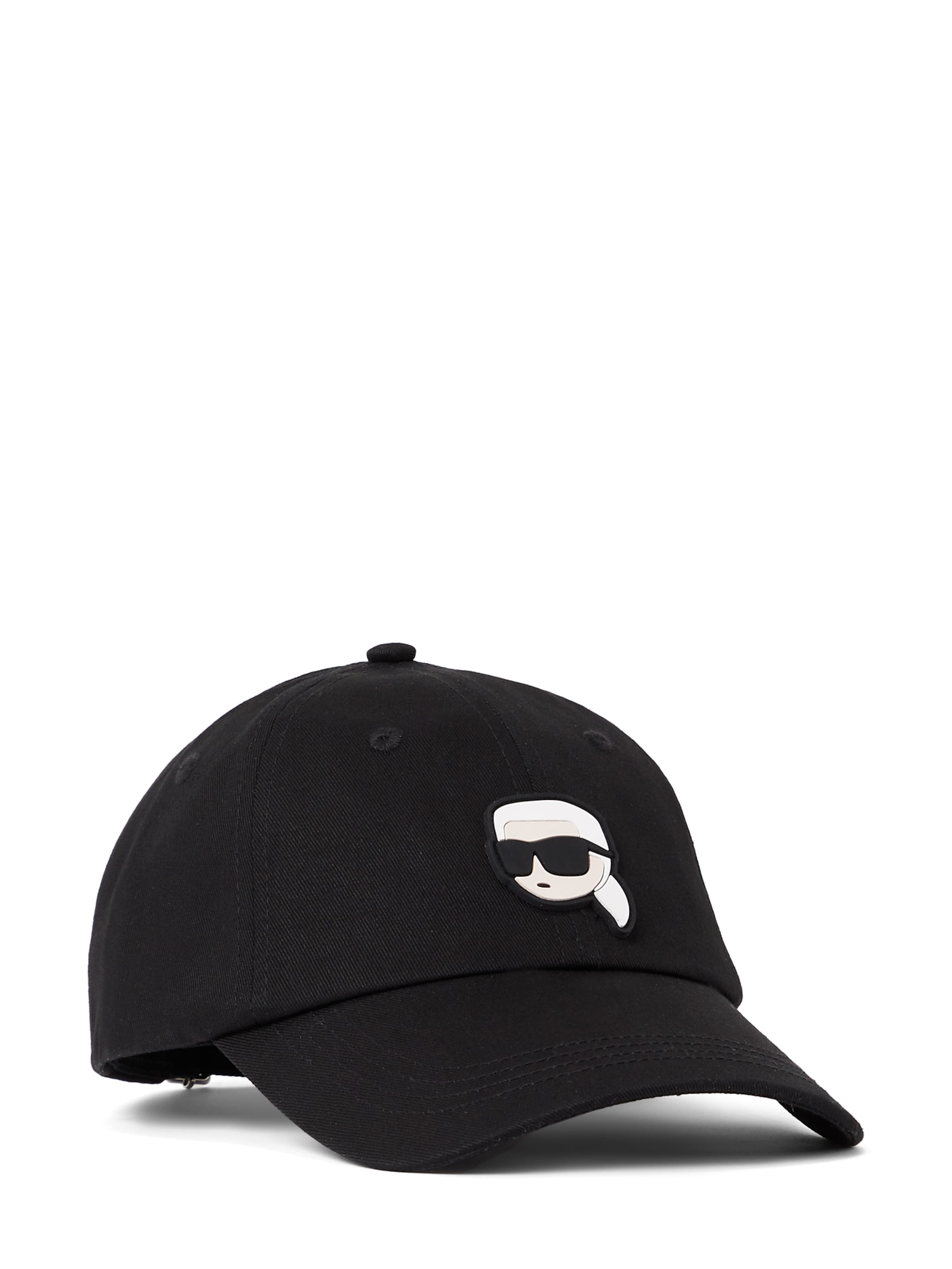 Karl Lagerfeld Cap in Black: front