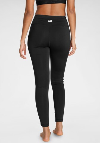 OCEAN SPORTSWEAR Skinny Workout Pants in Black