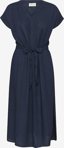 Cream Jurk 'Venta' in Blauw: voorkant