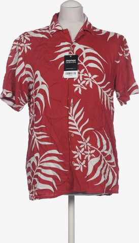 MONTEGO Button Up Shirt in M in Red: front