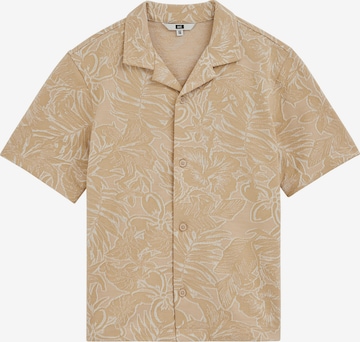 WE Fashion Regular Fit Paita värissä beige: etupuoli