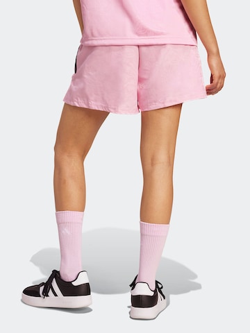 Loosefit Pantalon de sport 'TIRO Q3' ADIDAS SPORTSWEAR en rose