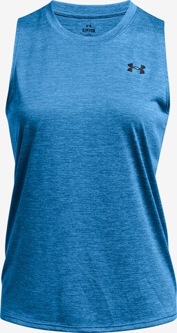 UNDER ARMOUR Sports Top 'Tech Twist' in Blue: front