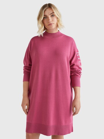 Tommy Hilfiger Curve Kleid in Pink: predná strana