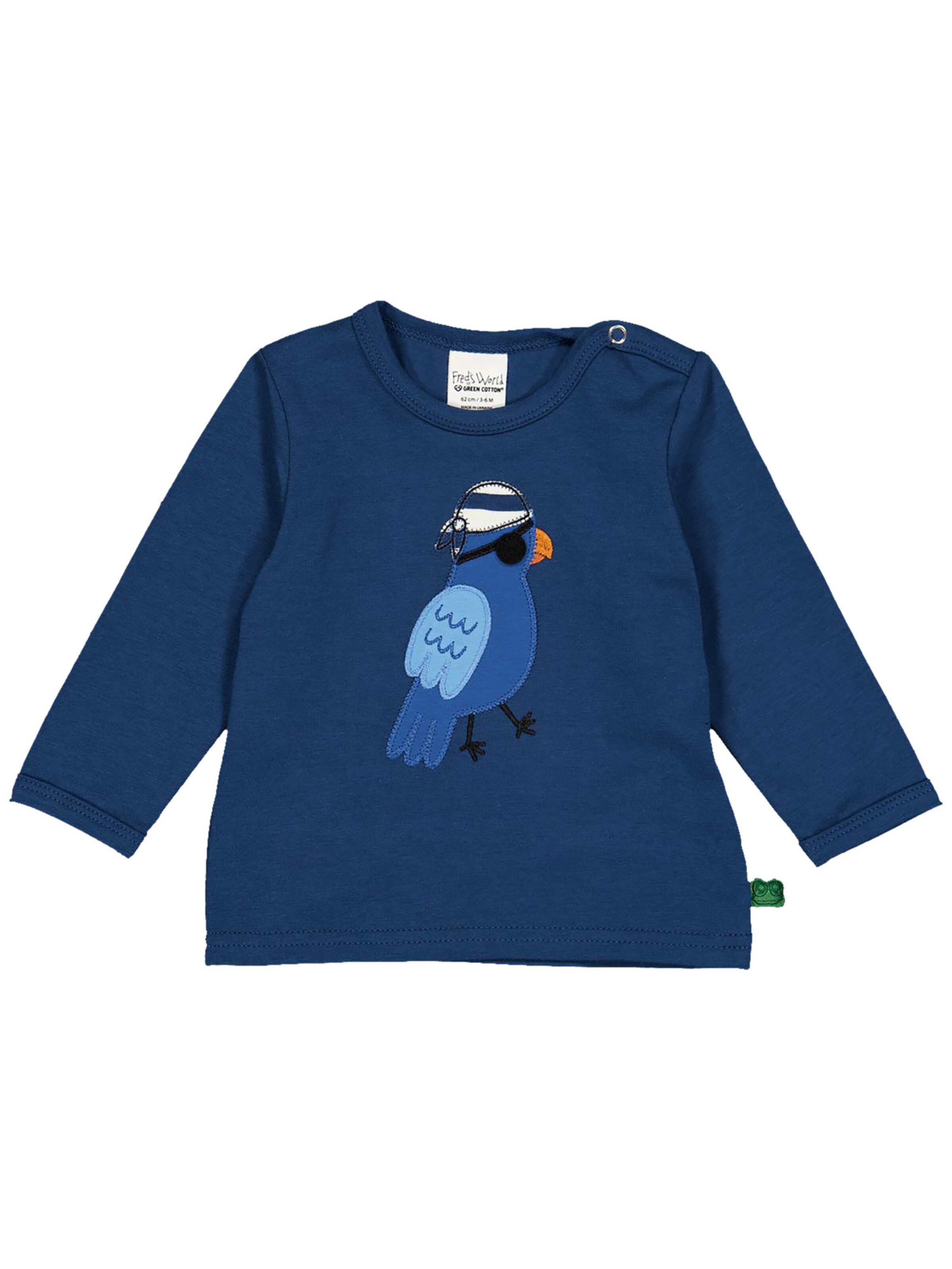 Fred's World by GREEN COTTON - Camisola em azul: frente