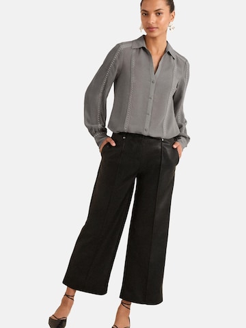 Chemisier love & roses en gris : devant