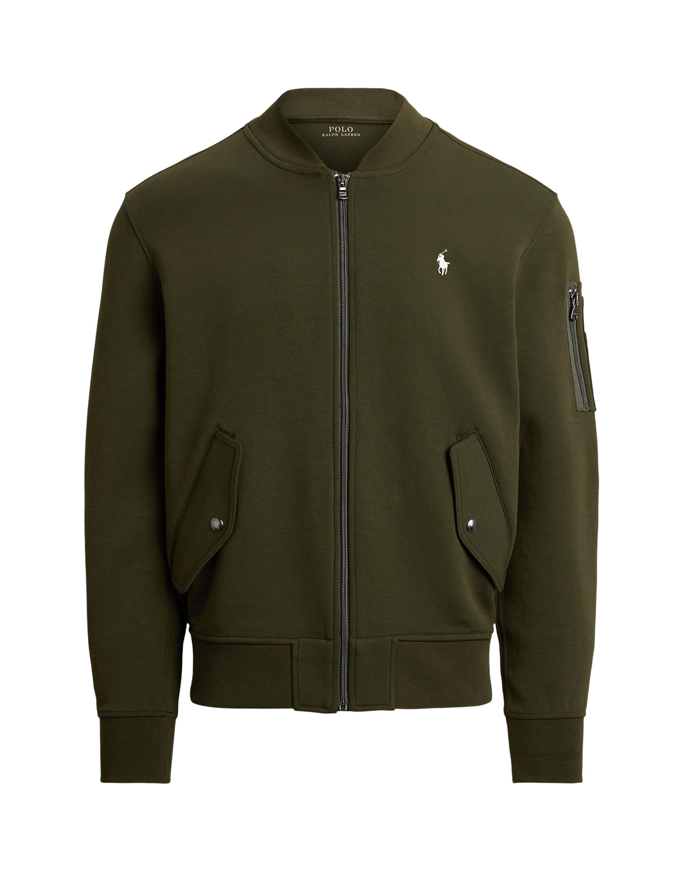 Veste mi-saison Polo Ralph Lauren en vert : devant