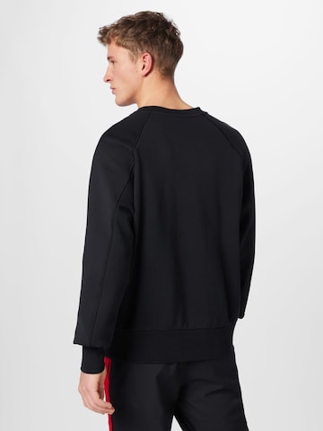 Nike Sportswear Majica 'Air Swoosh' | črna barva