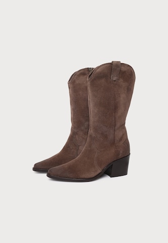 Bottes de cowboy Paul Green en marron