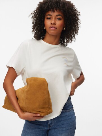 VERO MODA Tričko 'VMTARA ANITA' - Biela