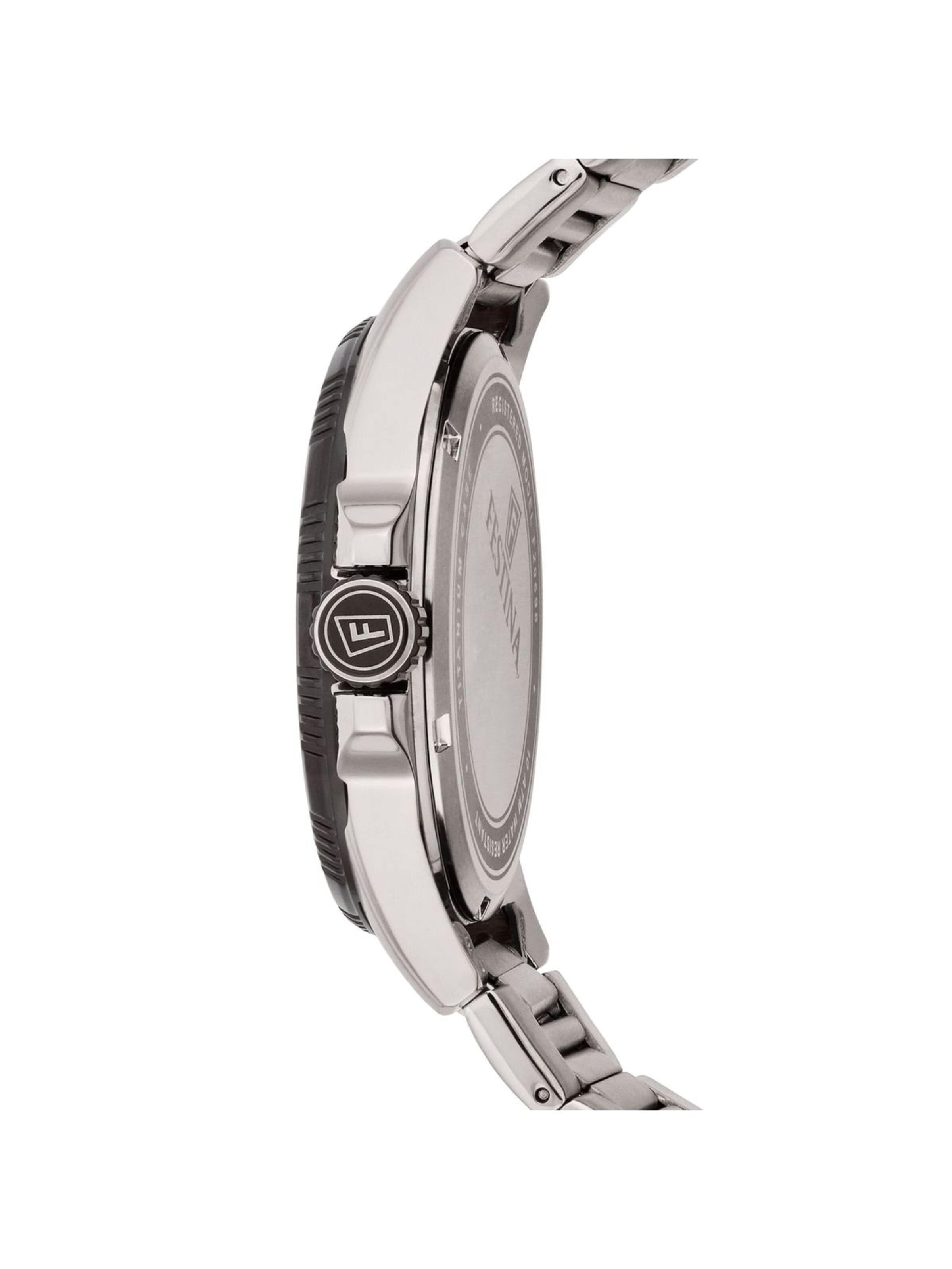 Montre à affichage analogique 'Festina - Watch Calendario Titanium - Quartz watch movement - Watch case width: 43 mm' FESTINA en noir