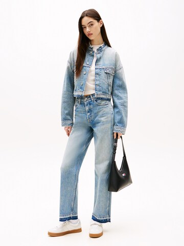 Tommy Jeans Демисезонная куртка в Синий