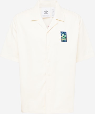 ADIDAS ORIGINALS - Comfort Fit Camisa 'OLL' em branco: frente