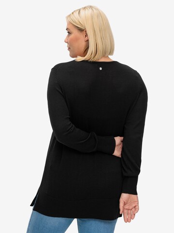 SHEEGO Pullover in Schwarz