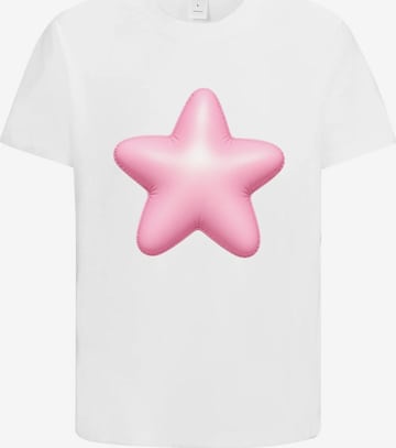 HUSKSWARE Shirt in Weiß: Vorderseite